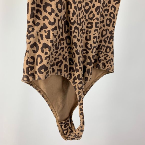 Aritzia/TNA Cheetah Print Bodysuit, Size XS - Picture 3 of 5